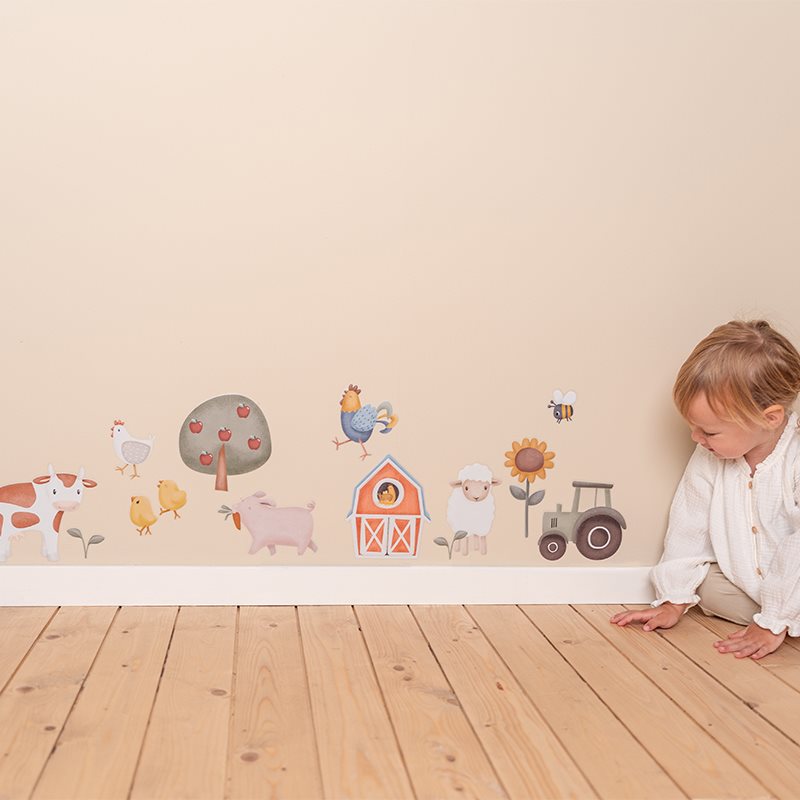 Muurstickers - Meerkleurig - Little Farm