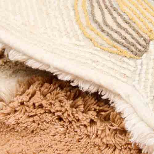 Vloerkleed vos - Beige - Forest Friends
