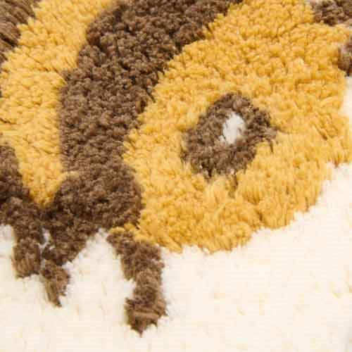 Vloerkleed vos - Beige - Forest Friends