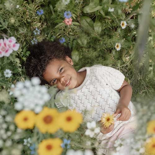 Trui - Wit - Fairy Garden