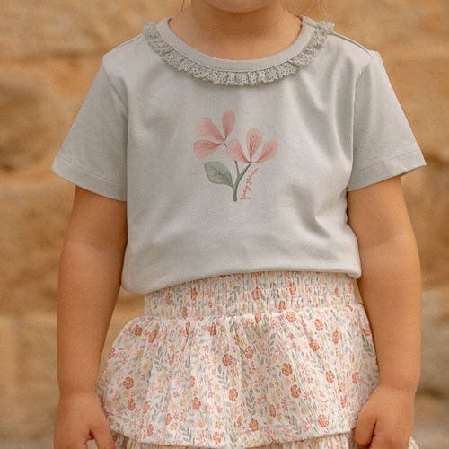 Shirt korte mouw - Groen - Fairy Garden