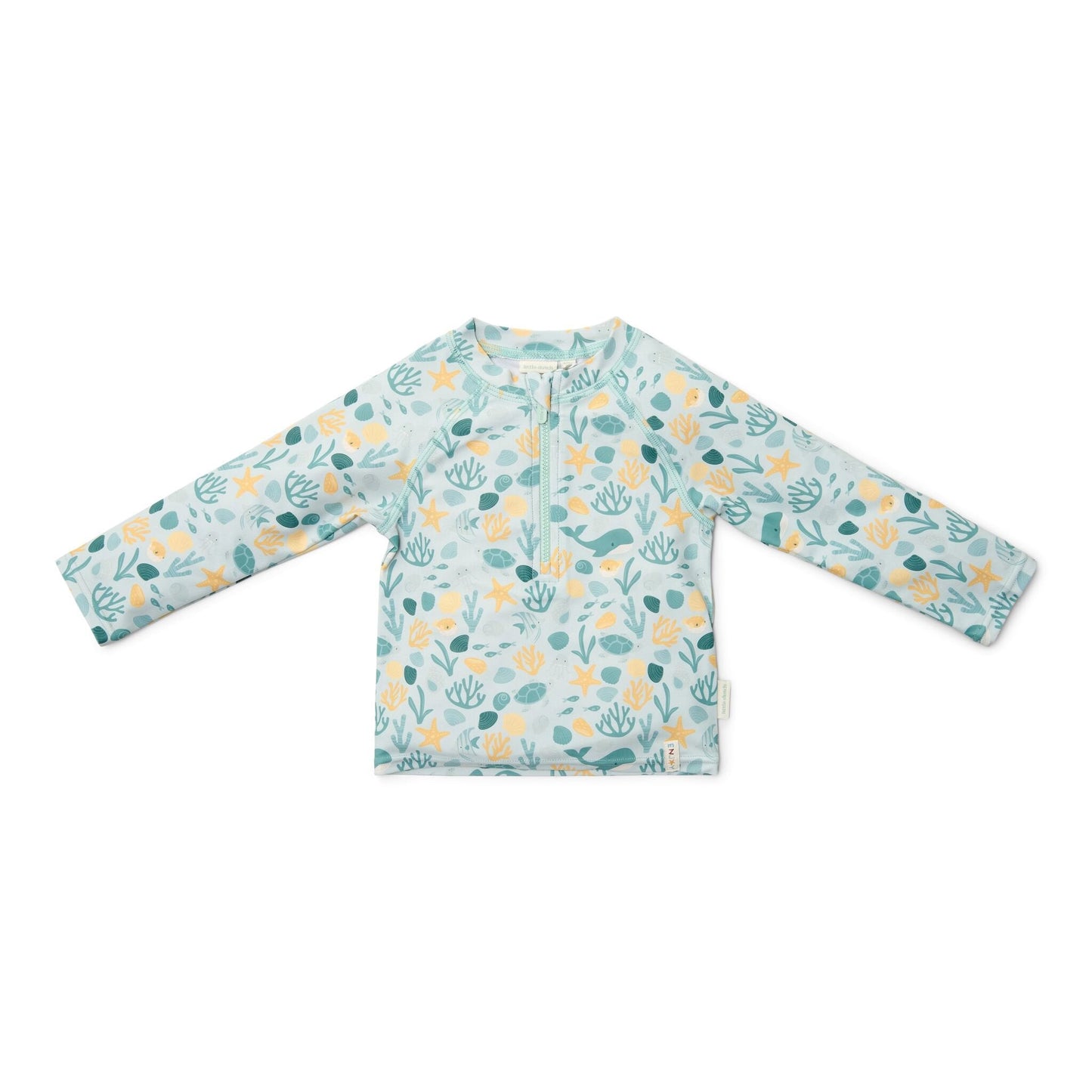 Zwemshirt lange mouw - Meerkleurig - Seashells and Stripes