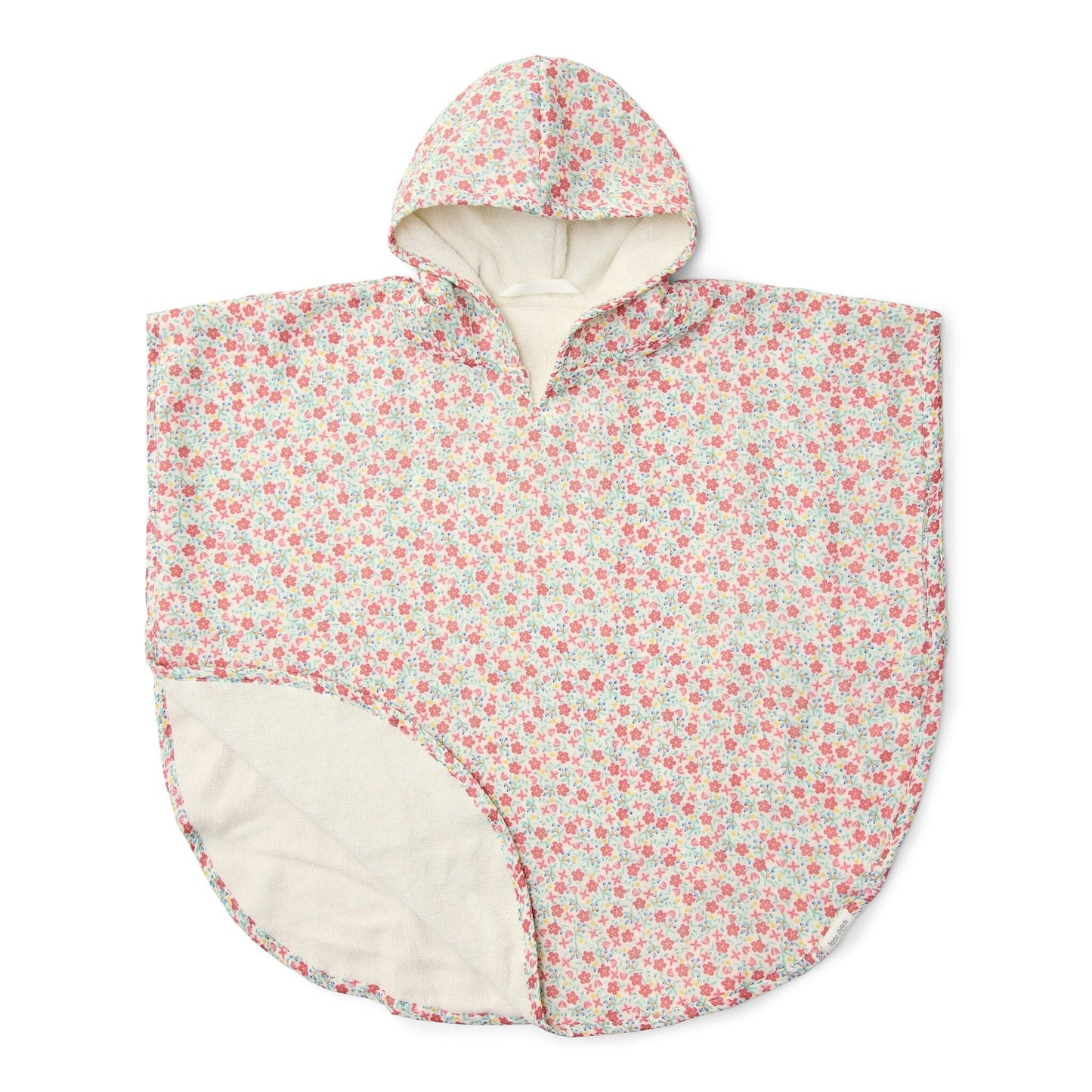 Badponcho - Meerkleurig - Maat one size - Sunny Flowers