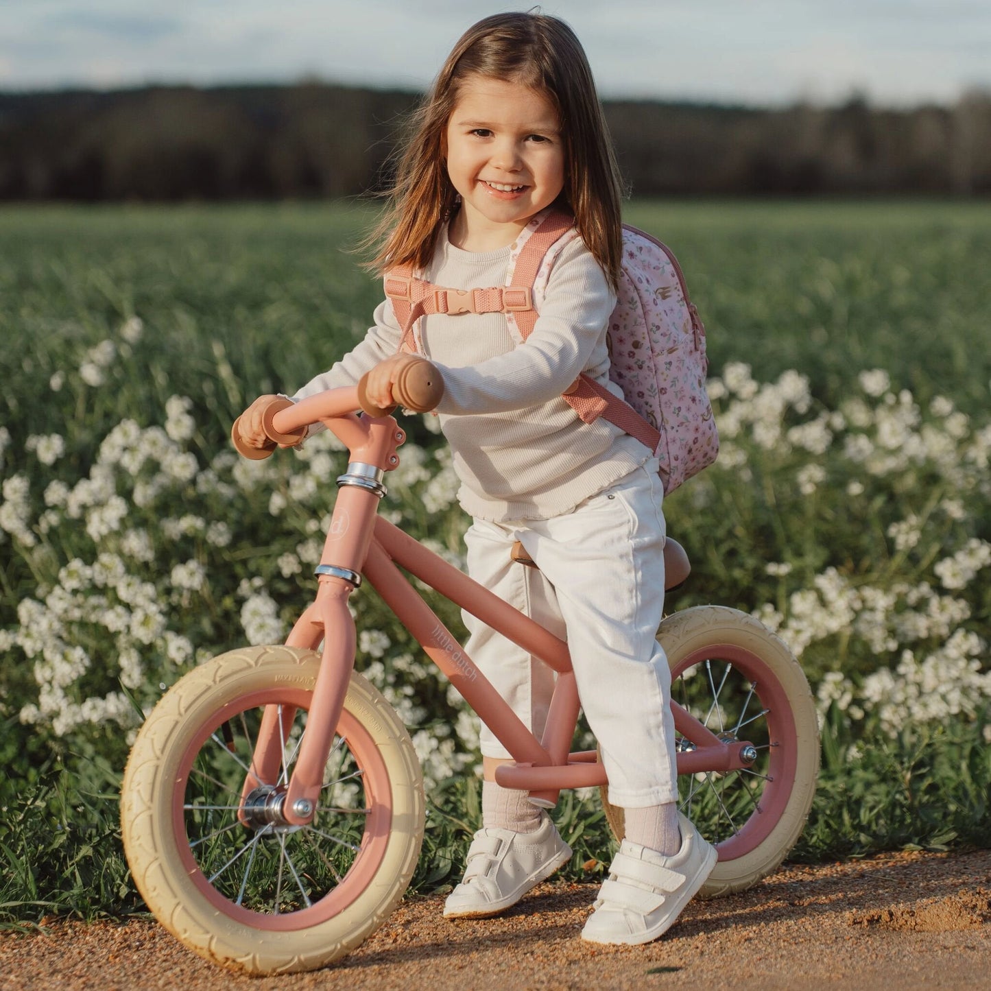 Loopfiets Mat Roze