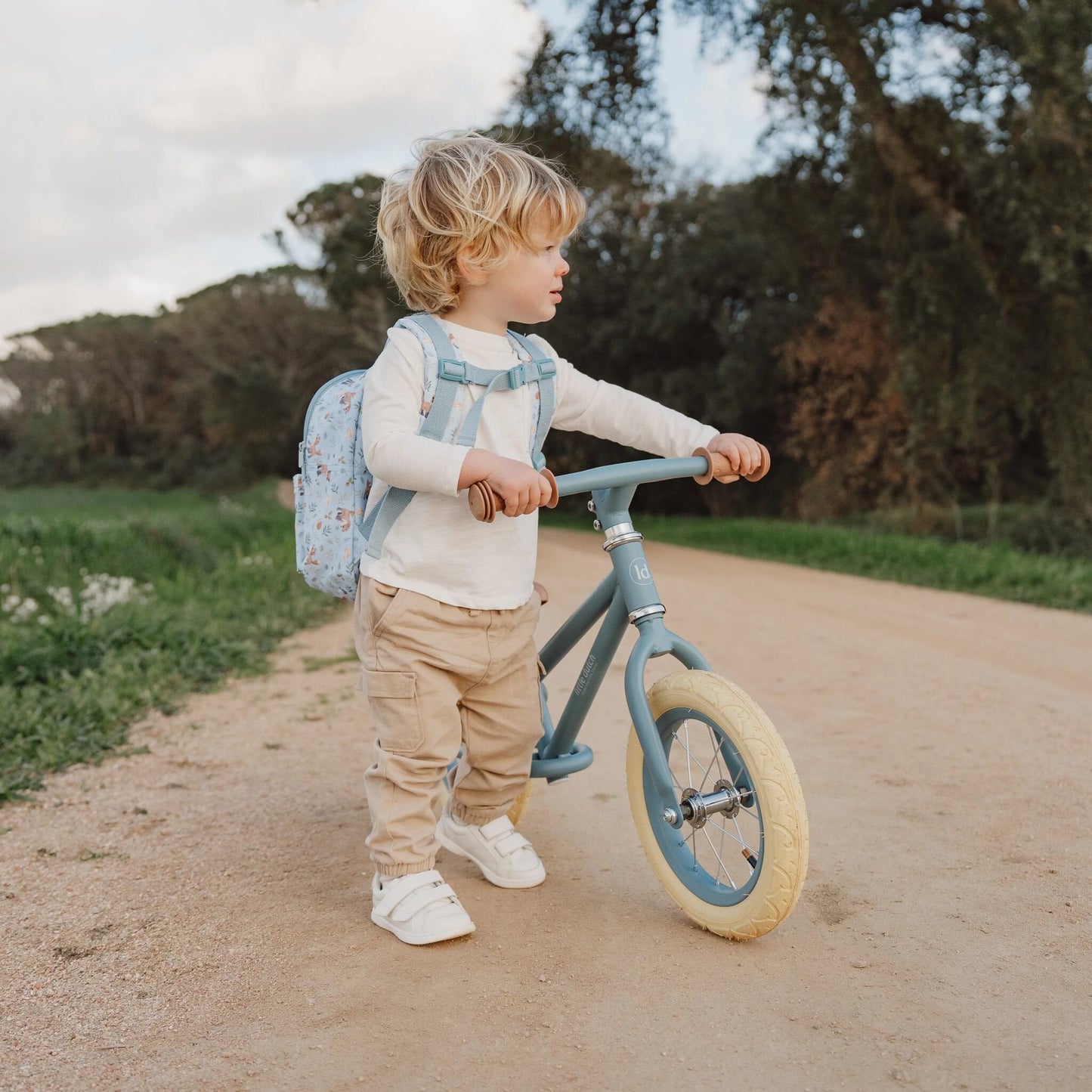 Loopfiets Mat Blauw