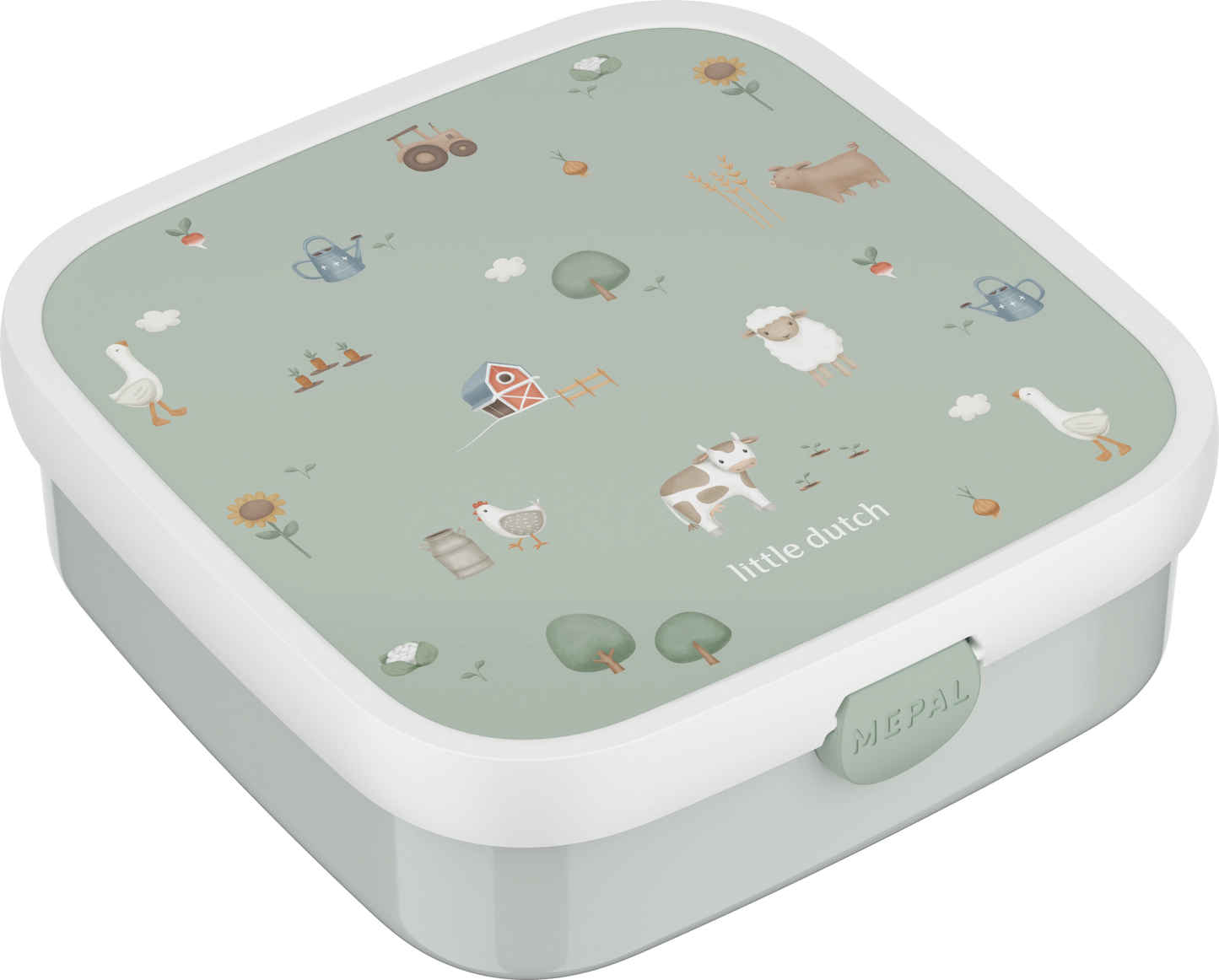 Bento lunchbox groot Little Farm