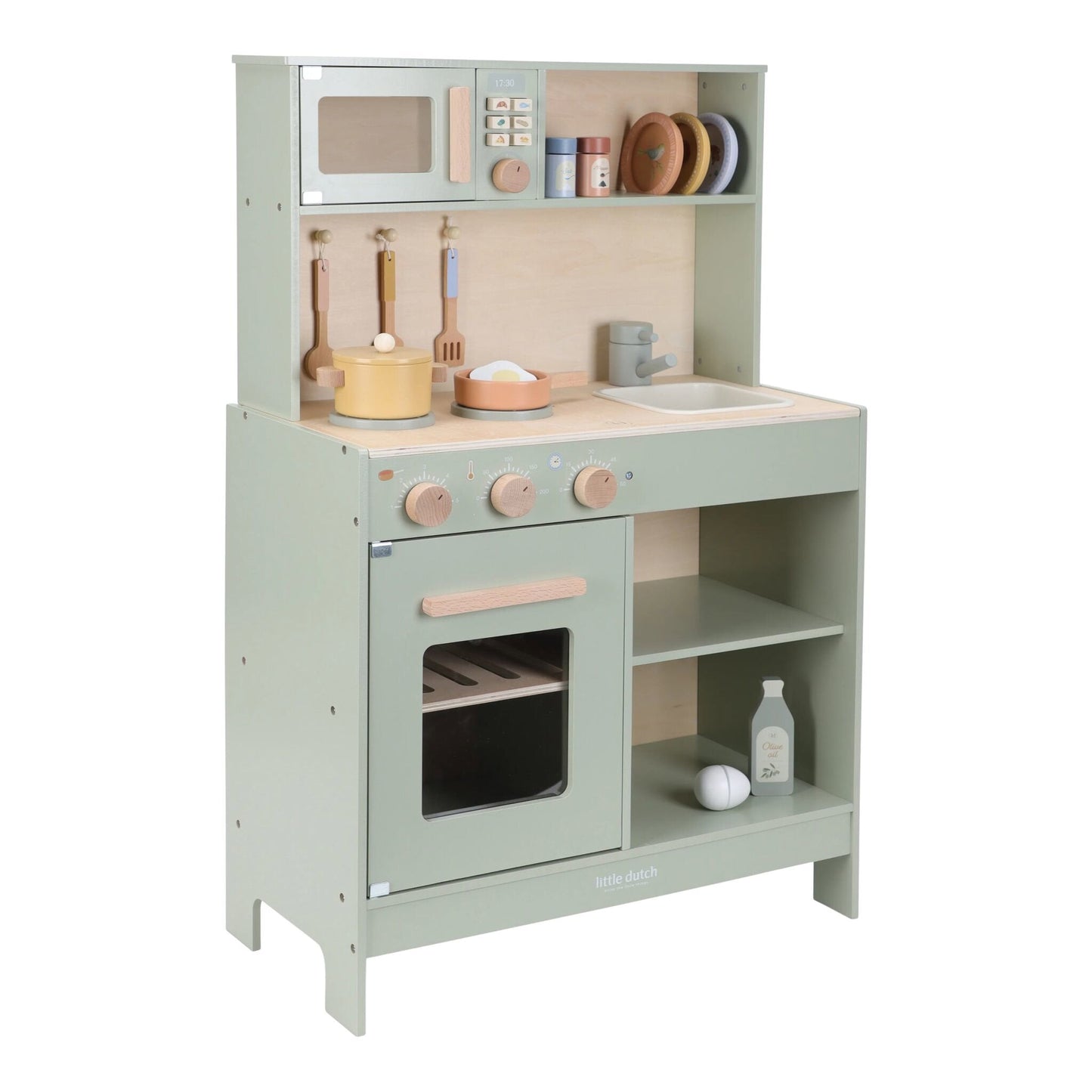 Houten speelkeuken - Groen