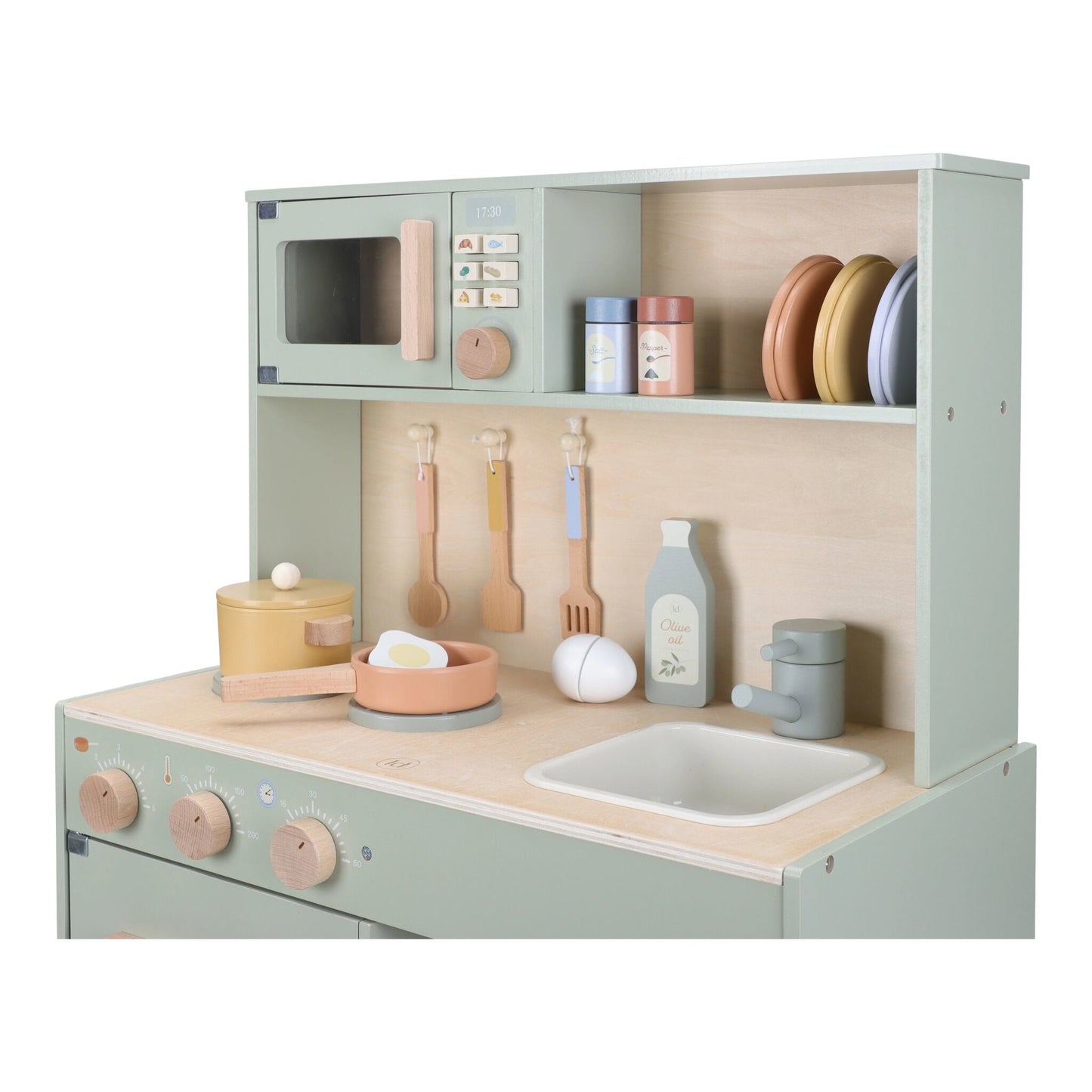 Houten speelkeuken - Groen