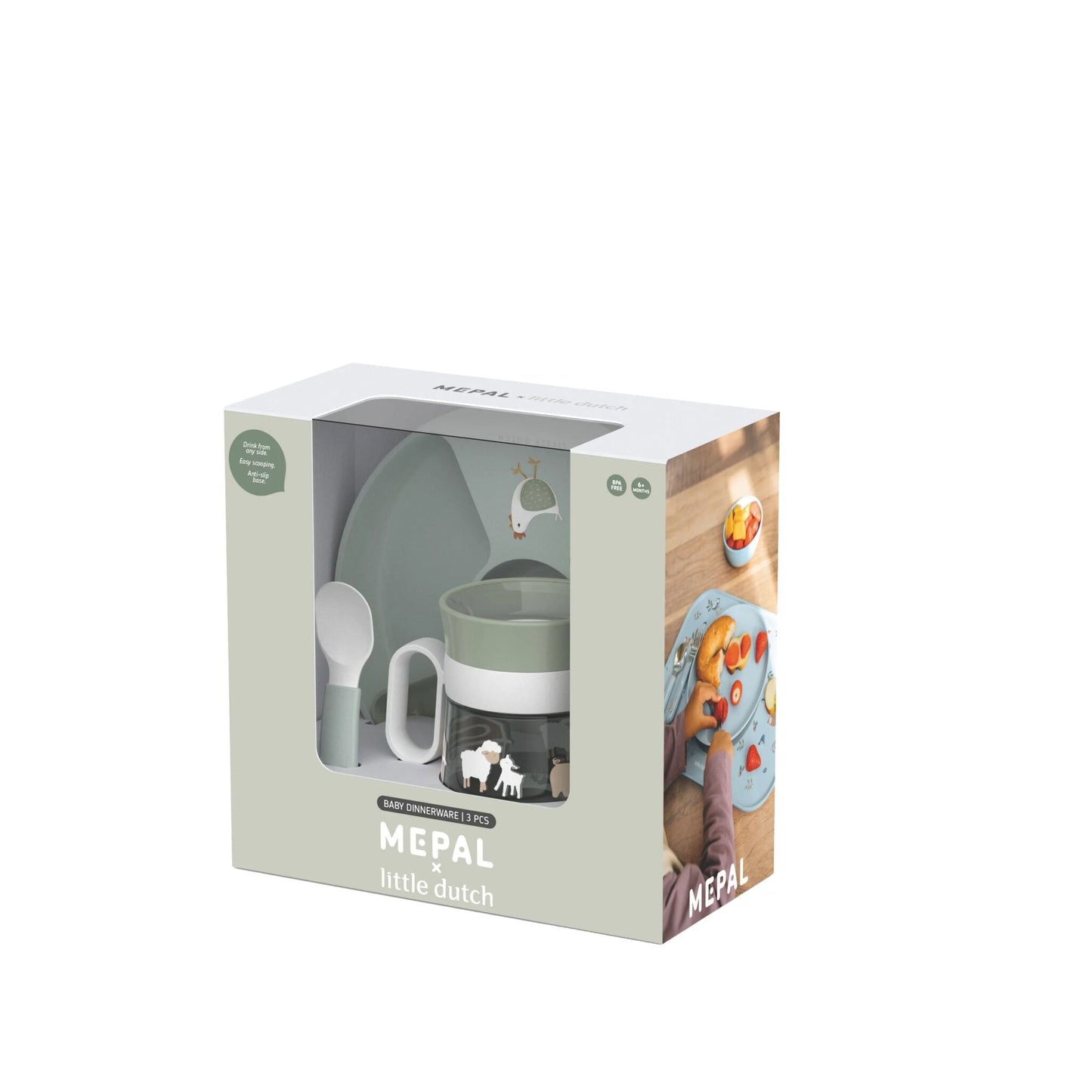 Set Babyservies 3-Delig Little Farm