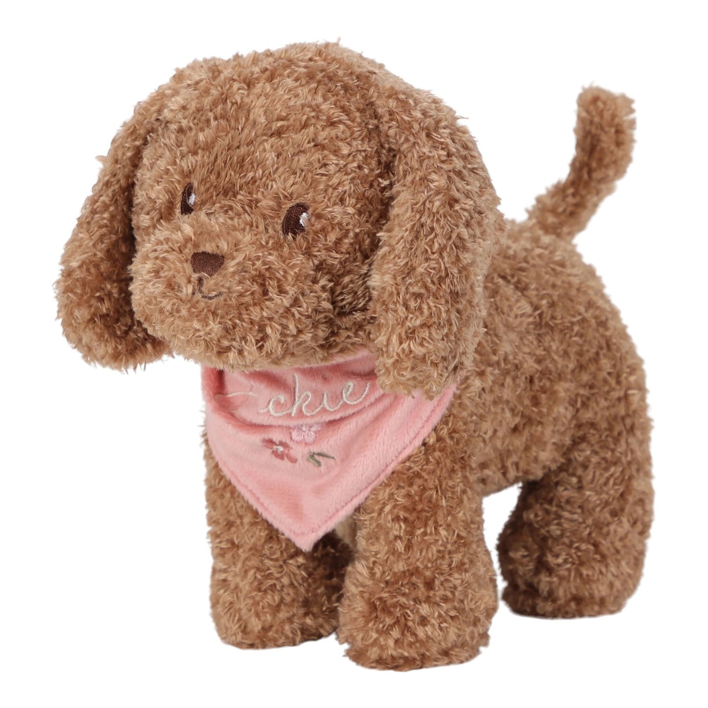 Knuffelhond in tas – Roze – Essentials