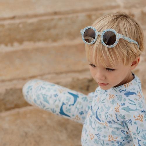 Kinderzonnebril Rond Ocean Dreams Blue