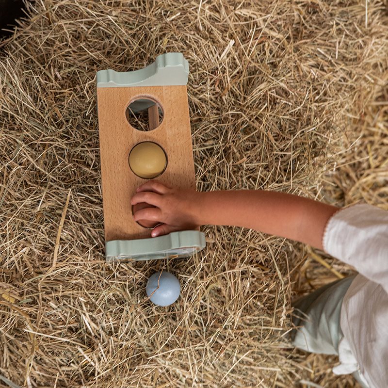 Hamerbankje met ballen  Little Farm