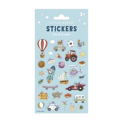 Stickervel Jim & Friends
