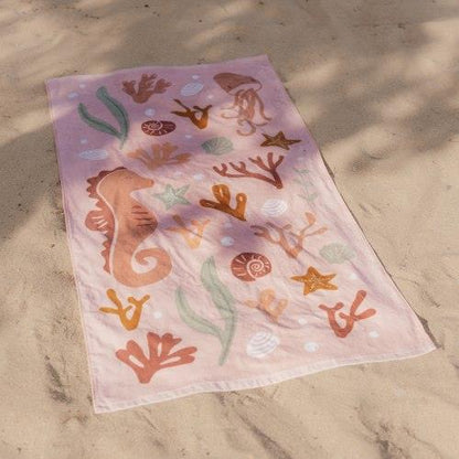 Badlaken - Roze - Ocean Dreams