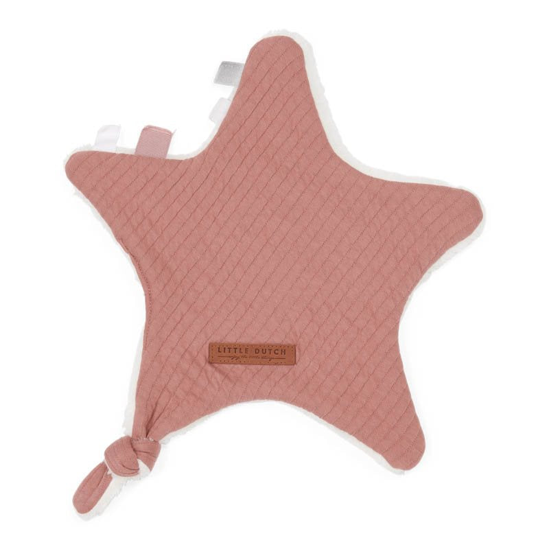 Knuffeldoek ster Pure Pink Blush