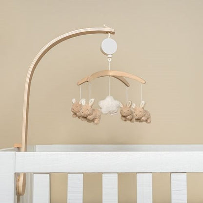 Houten Muziekmobiel - Beige - Baby Bunny