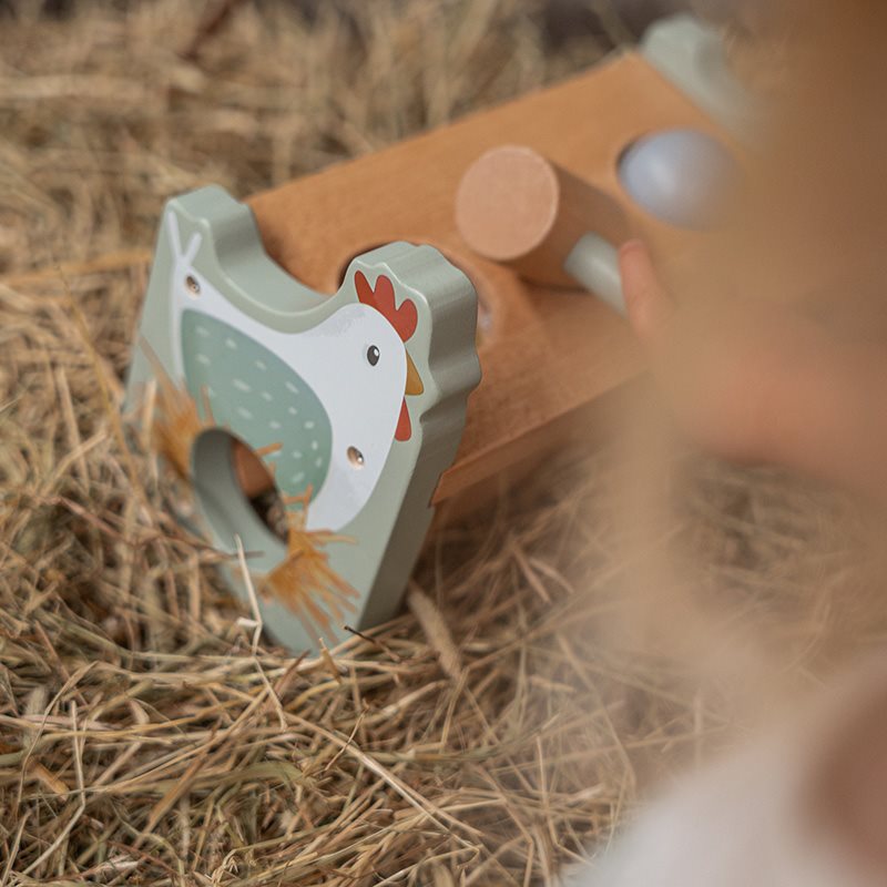 Hamerbankje met ballen  Little Farm