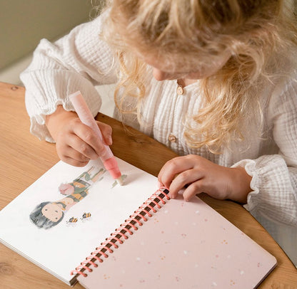 Waterkleurboek Rosa & Friends