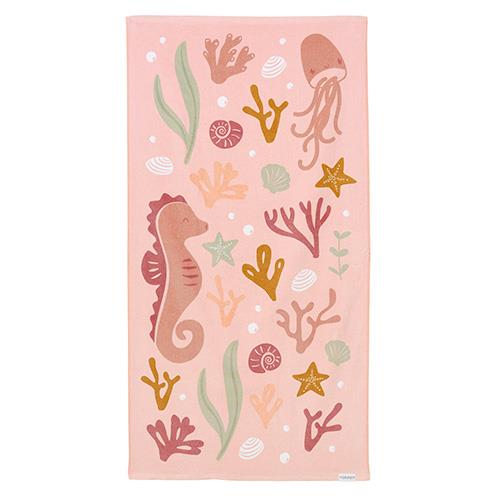 Badlaken - Roze - Ocean Dreams
