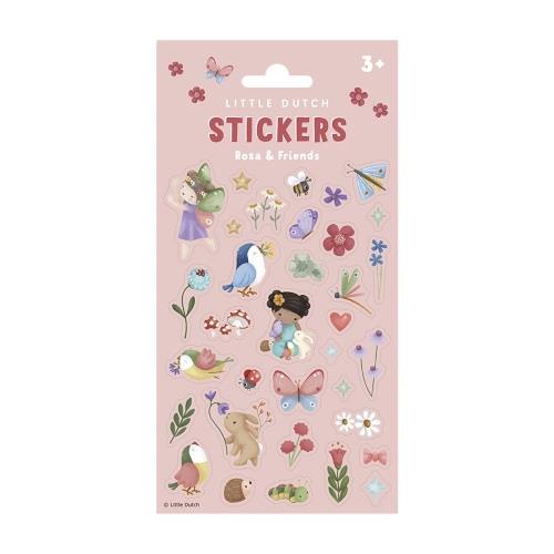 Stickervel Rosa & Friends