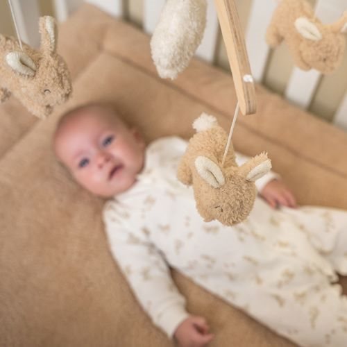 Houten Muziekmobiel - Beige - Baby Bunny