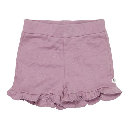 Korte broek met ruches Mauve