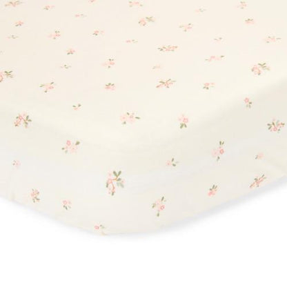Eenpersoons hoeslaken - Wit - Fairy Garden - Fairy Blossom