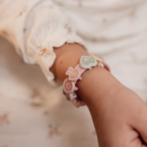 Slide Charm Bracelets - Roze - Fairy Garden