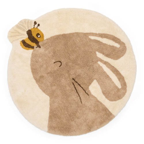 Vloerkleed konijn - Beige