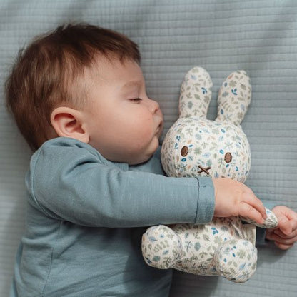 nijntje knuffel all-over print 20 cm - Blauw - Lucky Leaves