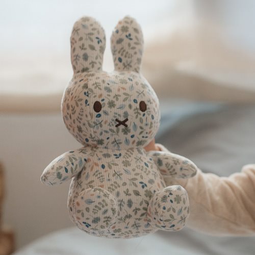 nijntje knuffel all-over print 20 cm - Blauw - Lucky Leaves