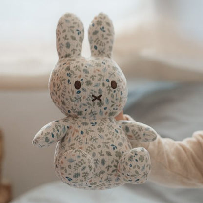 nijntje knuffel all-over print 20 cm - Blauw - Lucky Leaves