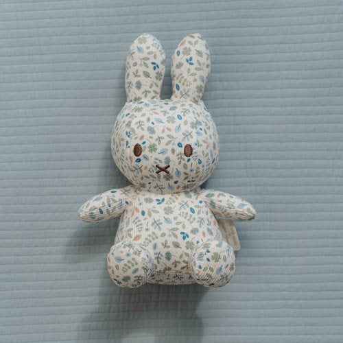 nijntje knuffel all-over print 20 cm - Blauw - Lucky Leaves