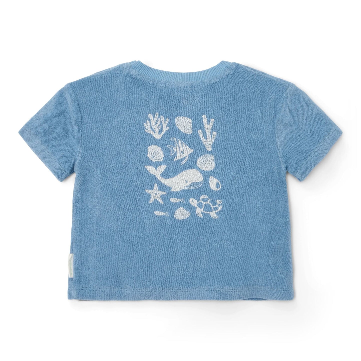 T-shirt en Short - Blauw - Sea Life