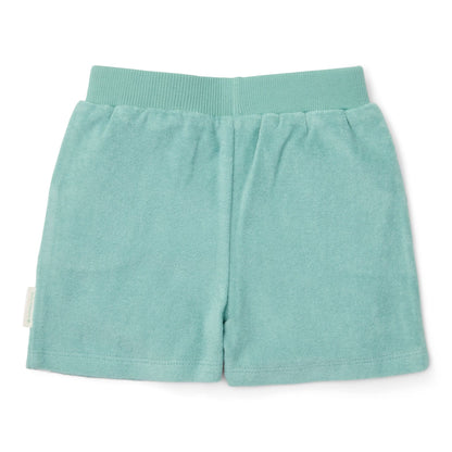 T-shirt en Short - Groen - Seashells and Stripes