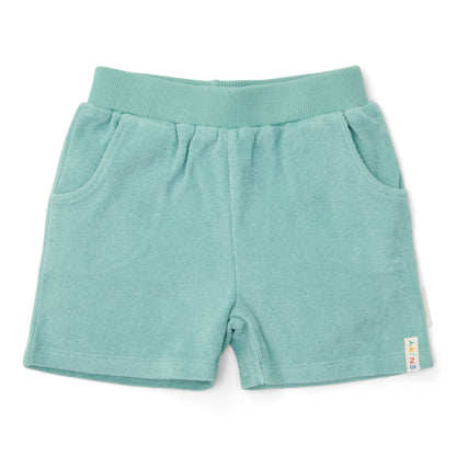 T-shirt en Short - Groen - Seashells and Stripes