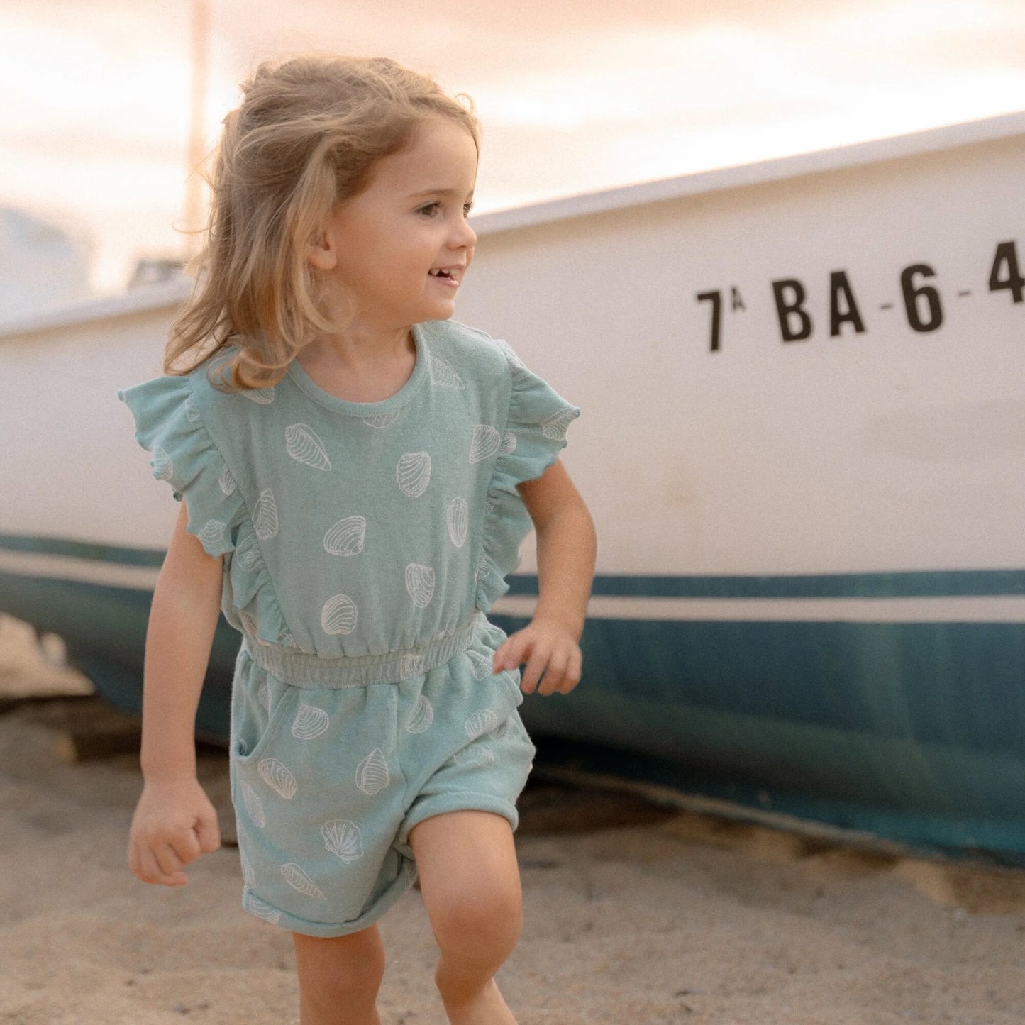 Playsuit - Groen - Ocean Treasures