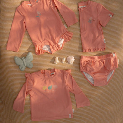 Zwemshirt lange mouw - Roze - Ocean Treasures