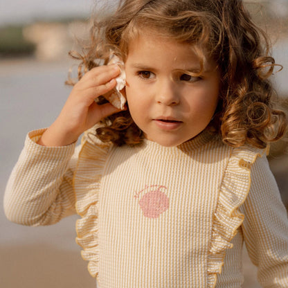Zwemshirt lange mouw - Geel - Ocean Treasures