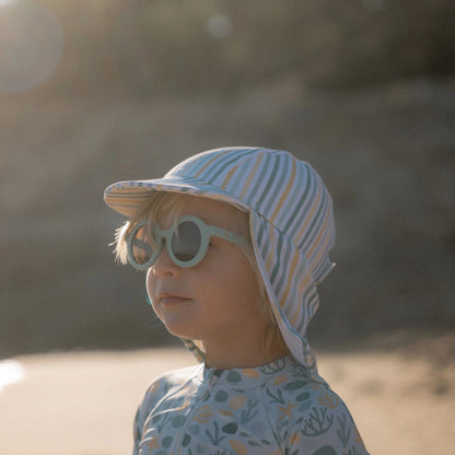 Zwemshirt lange mouw - Meerkleurig - Seashells and Stripes