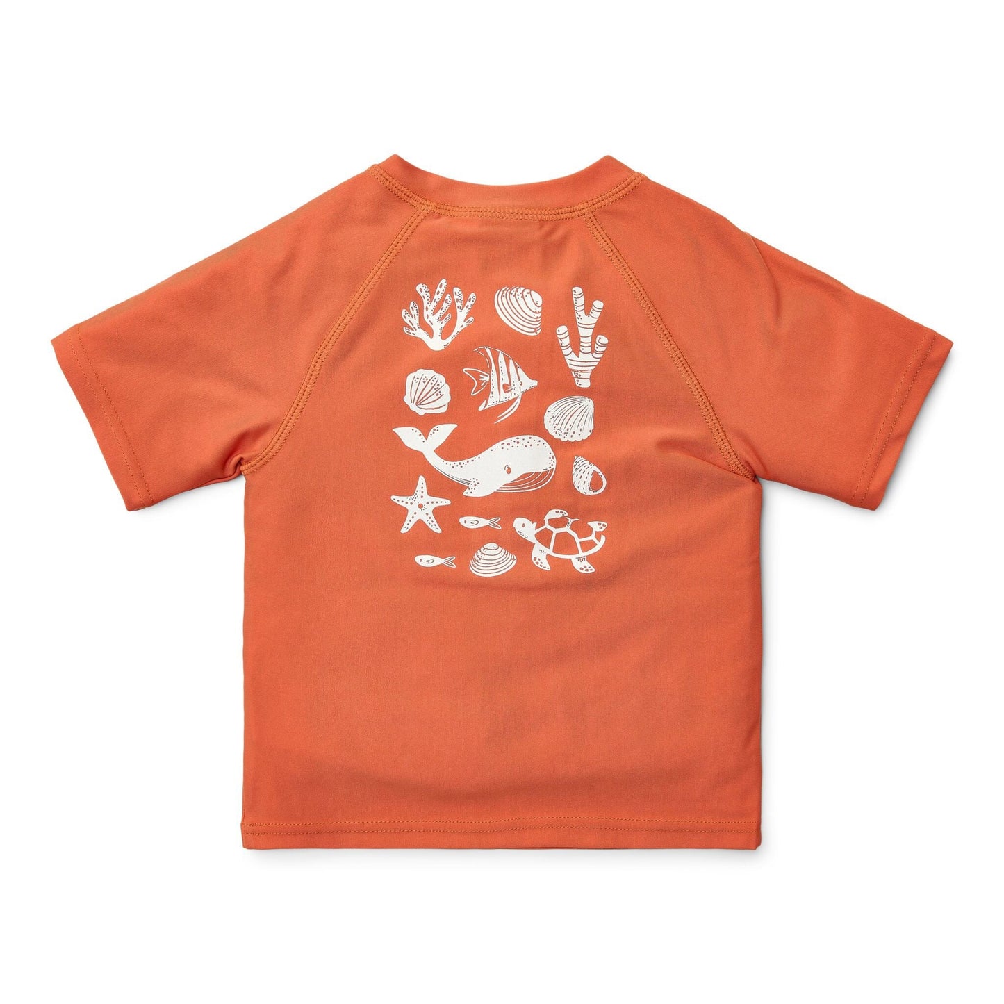 Zwemshirt korte mouw - Rood - Sea Life