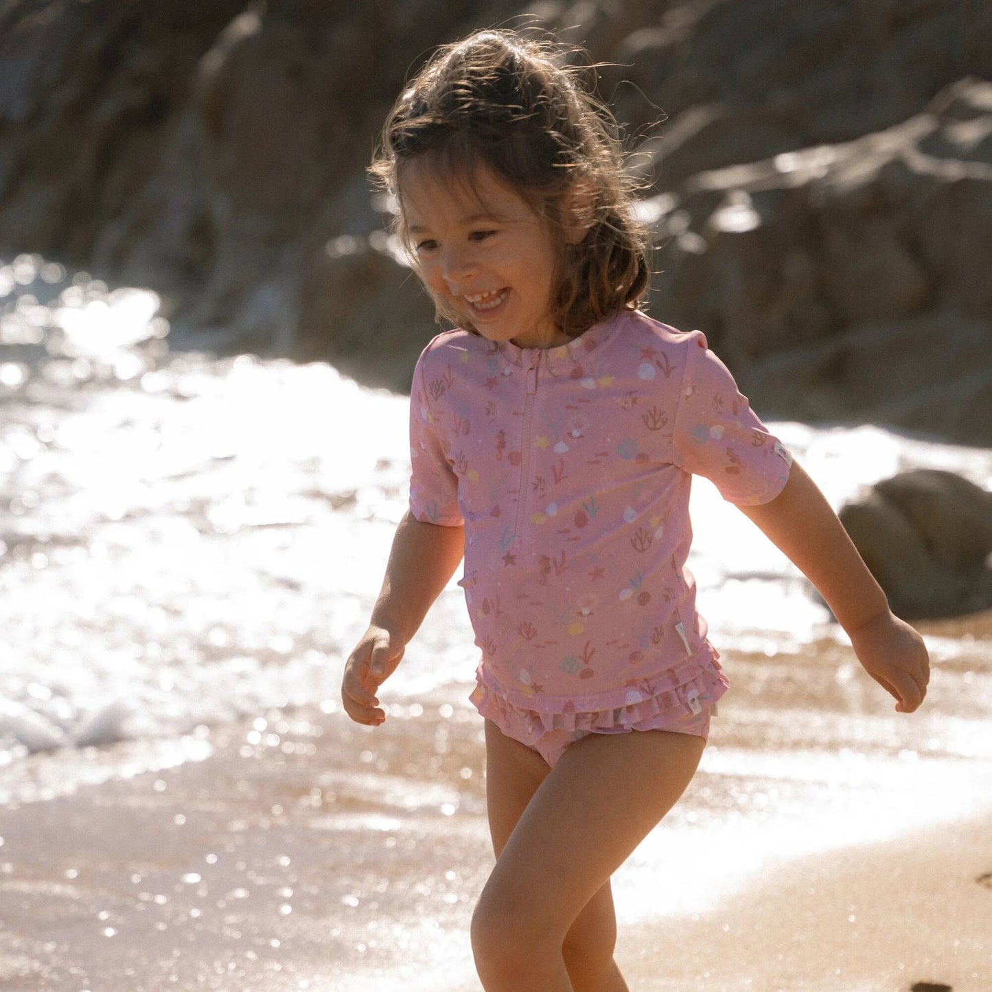 Zwemshirt korte mouw - Meerkleurig - Ocean Treasures