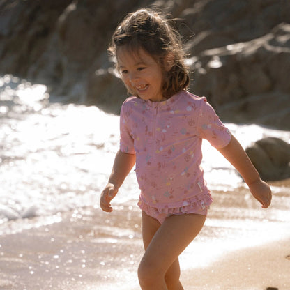 Zwemshirt korte mouw - Meerkleurig - Ocean Treasures