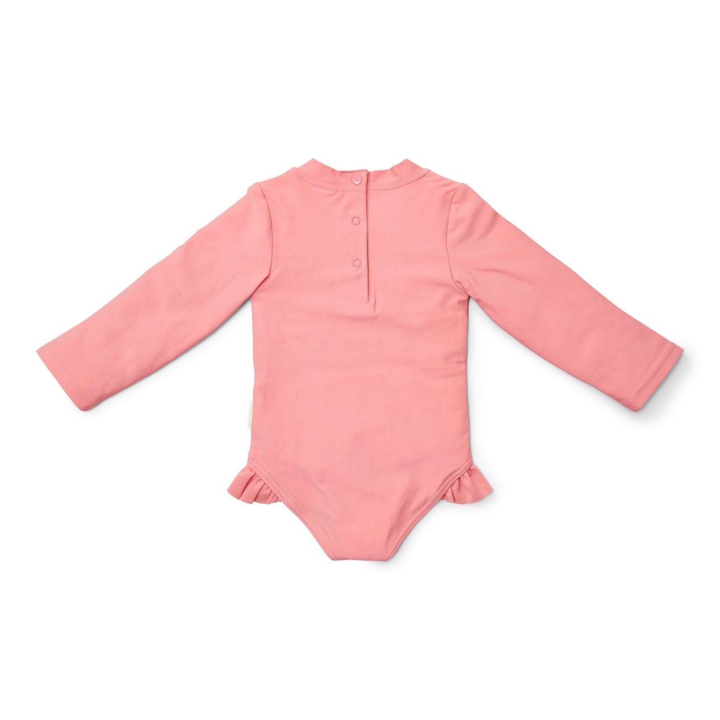 Badpak lange mouw - Roze - Sunny Flowers