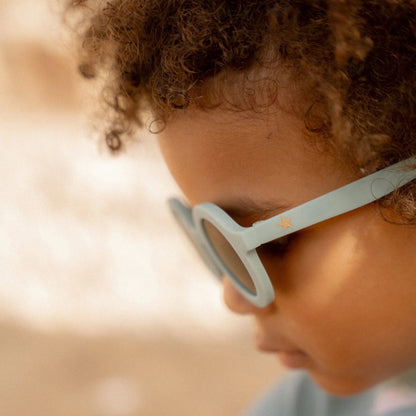 Kinderzonnebril Rond Sea Green
