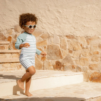 Kinderzonnebril Rond Sea Green