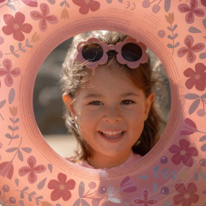 Kinderzonnebril Bloem Roze