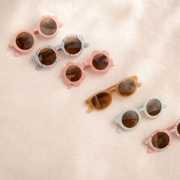 Kinderzonnebril Rond Streep