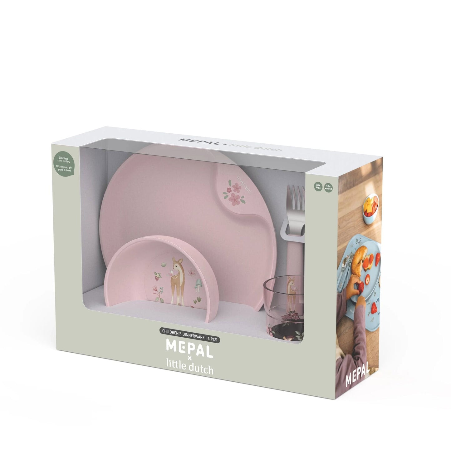 Set Kinderservies 6-Delig Fairy Garden