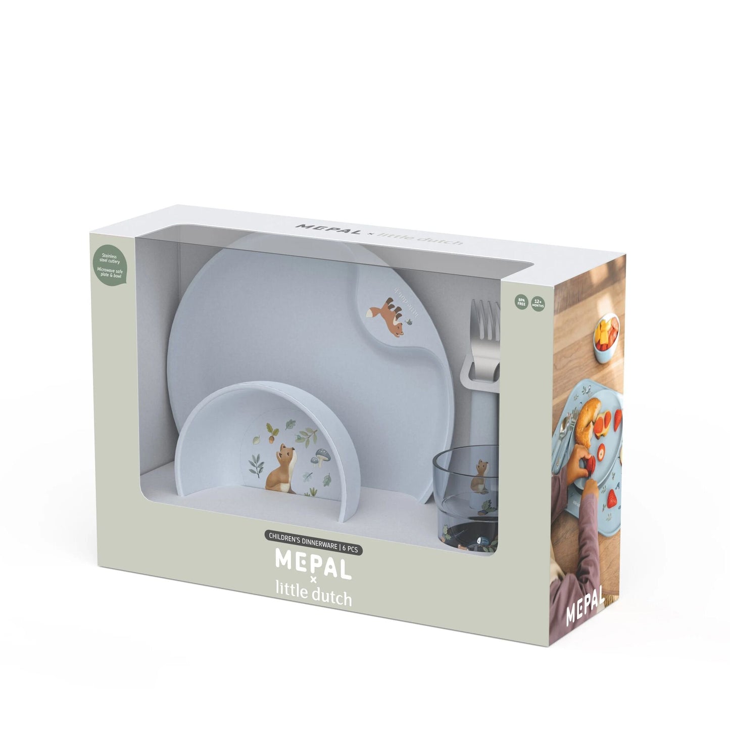 Set Kinderservies Mio 6-Delig - Forest Friends